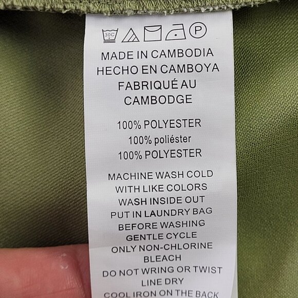 Michael Kors Light green paperback waist high rise belted jogger pants size S - Picture 9 of 12